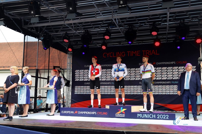 European Championships Munich 2022 - 2022 UEC Road Elite European Championships - Men?s
 ITT - 17/08/2022 -  - photo Ivan Benedetto/UEC/SprintCyclingAgency?2022
